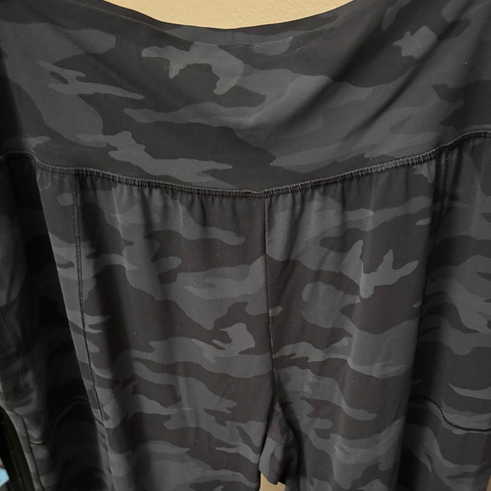 Athleta Black Camo Pants